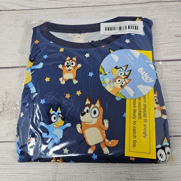 NEW!! Little Sleepies Bluey Dance Mode 2pc PJ Set Size3T - Picture 1 of 3